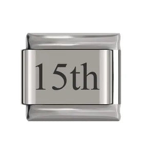 New Stainless Steel Date Italian Module Bracelet Laser Engraved Bracelet Italian Bracelet New Stainless Steel Date Italian Module Bracelet Laser Engraved Bracelet Italian Bracelet