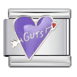 Colorful Drip Oil Love Element Italian Module Bracelet Welding Pattern DIY Elastic Splicing Stainless Steel Bracelet Colorful Drip Oil Love Element Italian Module Bracelet Welding Pattern DIY Elastic Splicing Stainless Steel Bracelet