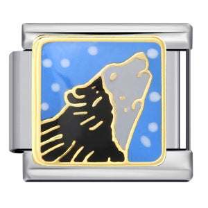 Cross Border Hot Selling Cute Pet Series Titanium Steel Welding Drip Oil Wristband Cartoon DIY Italian Module Bracelet Wholesale Cross Border Hot Selling Cute Pet Series Titanium Steel Welding Drip Oil Wristband Cartoon DIY Italian Module Bracelet Wholesale