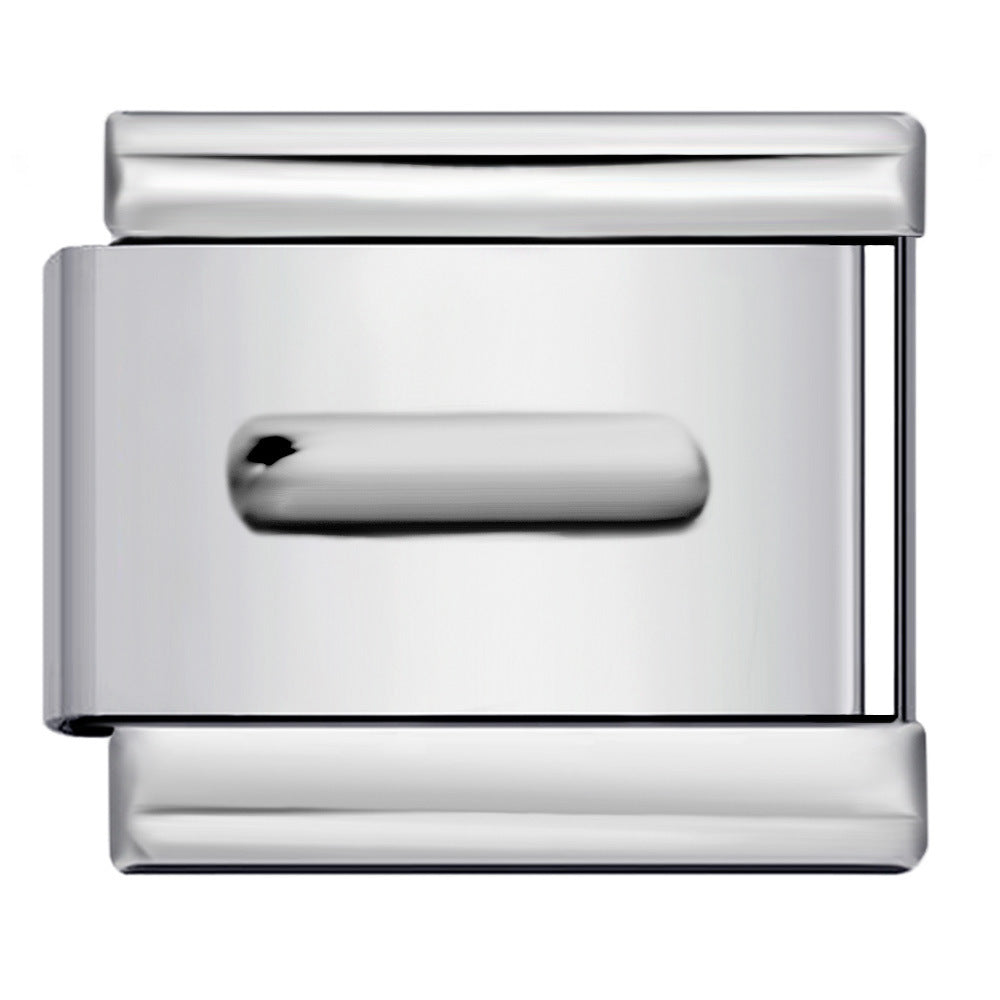 New Digital Symbol Series Italian Module Bracelet Stainless Steel Stamping DIY Elastic Bracelet Accessories Wholesale New Digital Symbol Series Italian Module Bracelet Stainless Steel Stamping DIY Elastic Bracelet Accessories Wholesale