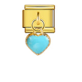 New Gold Bottom Love Pendant Italian Module Bracelet Stainless Steel Welding DIY Elastic Strap Chain Wholesale New Gold Bottom Love Pendant Italian Module Bracelet Stainless Steel Welding DIY Elastic Strap Chain Wholesale