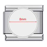 DIY Personalized Photo Frame Production, Titanium Steel Strap Chain, Fashionable Splicing Module Bracelet DIY Personalized Photo Frame Production, Titanium Steel Strap Chain, Fashionable Splicing Module Bracelet