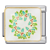 Italian Module Bracelet Flower Series Titanium Steel Drip Oil Welding Pattern DIY Elastic Splicing Fashion Bracelet Italian Module Bracelet Flower Series Titanium Steel Drip Oil Welding Pattern DIY Elastic Splicing Fashion Bracelet