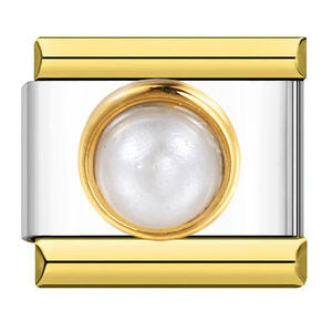 Inlaid New Titanium Steel Welding Oil Drop DIY Italian Module Bracelet Italian Charm Bracelet Inlaid New Titanium Steel Welding Oil Drop DIY Italian Module Bracelet Italian Charm Bracelet