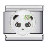 New Stainless Steel Drip Oil Cartoon DIY Italian Module Bracelet with Personalized Welding Pattern and Elastic Splicing Bracelet New Stainless Steel Drip Oil Cartoon DIY Italian Module Bracelet with Personalized Welding Pattern and Elastic Splicing Bracelet