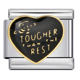 Colorful Drip Oil Love Element Italian Module Bracelet Welding Pattern DIY Elastic Splicing Stainless Steel Bracelet Colorful Drip Oil Love Element Italian Module Bracelet Welding Pattern DIY Elastic Splicing Stainless Steel Bracelet