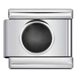 New Titanium Steel Pentagram Eye Italian Module Bracelet Stamped Pattern Drip Oil DIY Elastic Strap Chain New Titanium Steel Pentagram Eye Italian Module Bracelet Stamped Pattern Drip Oil DIY Elastic Strap Chain