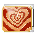 Wholesale of New Square Titanium Steel Bracelet Welding, Gold Plating, Drip Oil Cartoon DIY Italian Module Bracelet From Europe and America Wholesale of New Square Titanium Steel Bracelet Welding, Gold Plating, Drip Oil Cartoon DIY Italian Module Bracelet From Europe and America