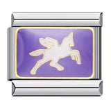 Cross Border Hot Selling Cute Pet Series Titanium Steel Welding Drip Oil Wristband Cartoon DIY Italian Module Bracelet Wholesale Cross Border Hot Selling Cute Pet Series Titanium Steel Welding Drip Oil Wristband Cartoon DIY Italian Module Bracelet Wholesale