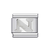 New Titanium Steel Gold Plated DIY Italian Charm Bracelet with Alphabet Letters Customizable Fashion Jewelry New Titanium Steel Gold Plated DIY Italian Charm Bracelet with Alphabet Letters Customizable Fashion Jewelry