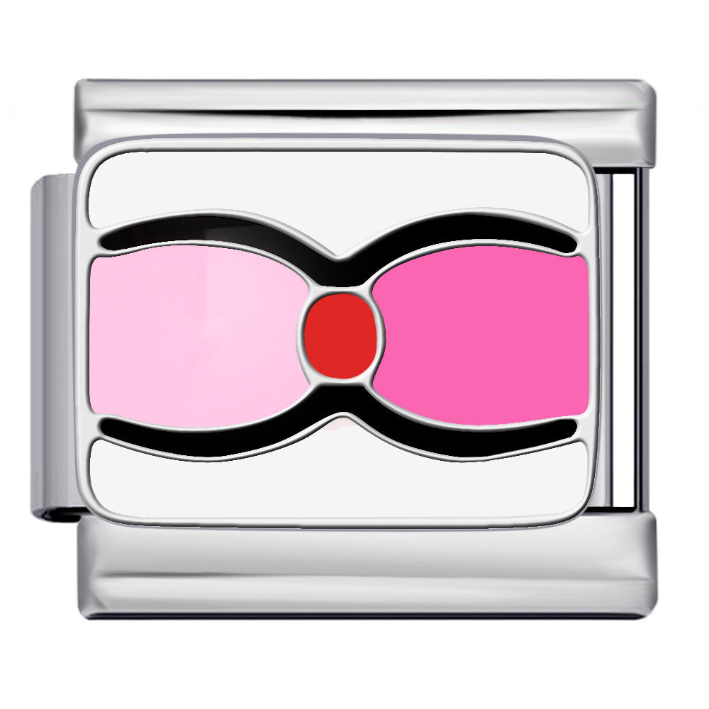 Cross Border Hot Selling Italian Module Bracelet Titanium Steel Drip Oil Welding Pattern DIY Watch Strap Chain Bracelet Wholesale Cross Border Hot Selling Italian Module Bracelet Titanium Steel Drip Oil Welding Pattern DIY Watch Strap Chain Bracelet Wholesale