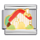 Cute Cartoon Cat Titanium Steel Welded Drip Bracelet DIY Italian Modular Charm Friendship Gift for Besties Cute Cartoon Cat Titanium Steel Welded Drip Bracelet DIY Italian Modular Charm Friendship Gift for Besties