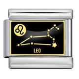 New Image Printing 12 Constellation Italian Module Bracelet Titanium Steel Welding DIY Elastic Personalized Bracelet New Image Printing 12 Constellation Italian Module Bracelet Titanium Steel Welding DIY Elastic Personalized Bracelet