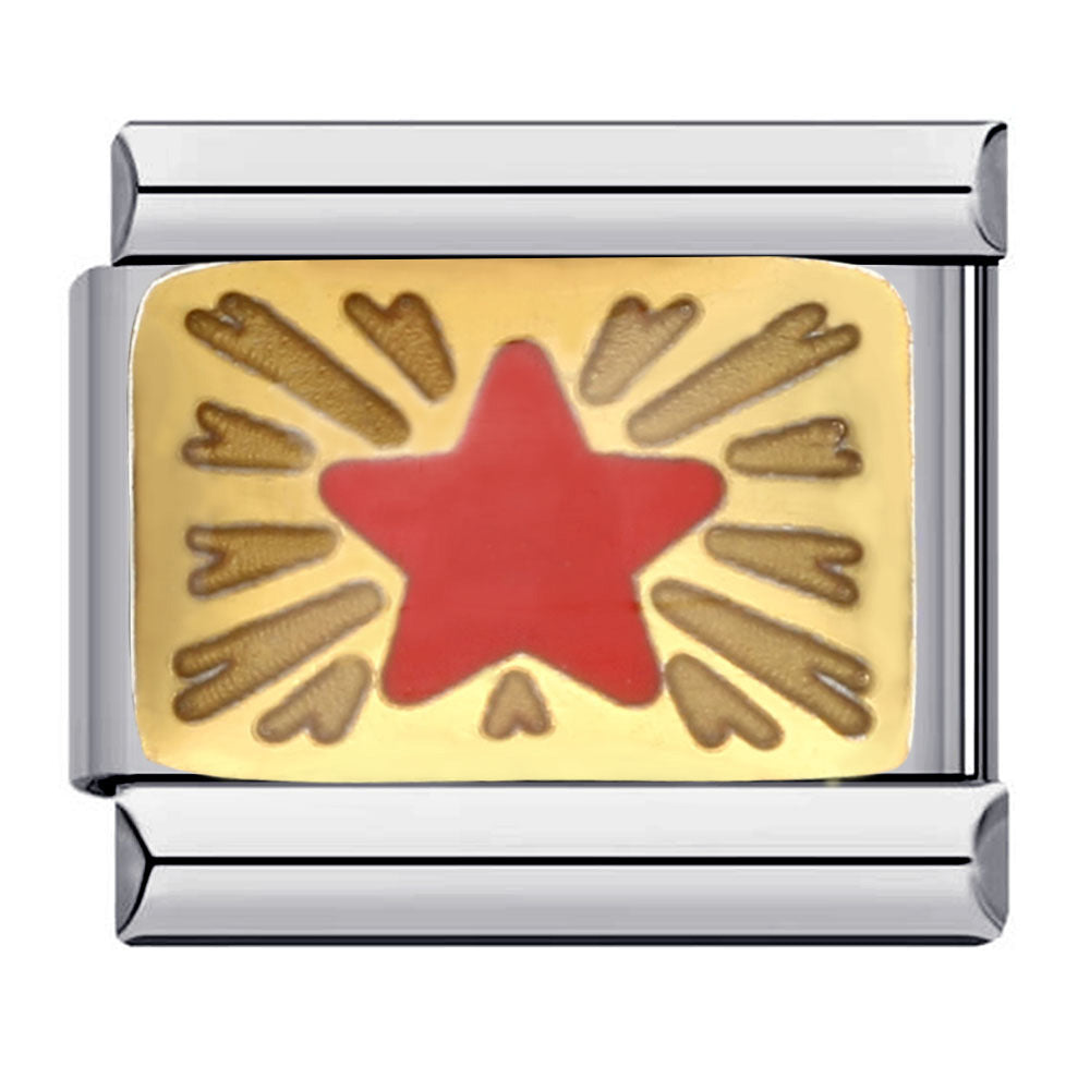 Italian Charm Bracelet Titanium Steel Welded Space Universe Series Italian Module Bracelet Italian Charm Bracelet Titanium Steel Welded Space Universe Series Italian Module Bracelet