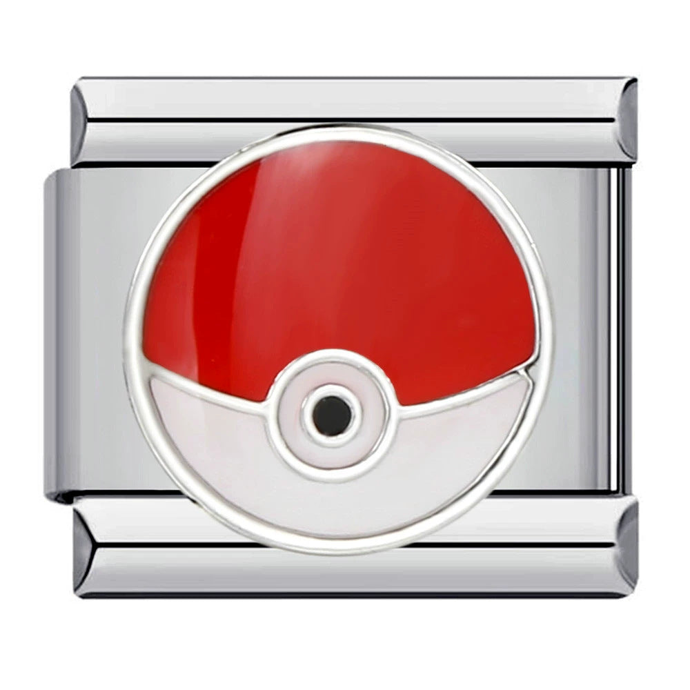 Italian Module Bracelet Devil's Eye Titanium Steel Welding Drip Oil Pattern DIY Elastic Splicing Personalized Strap Chain Italian Module Bracelet Devil's Eye Titanium Steel Welding Drip Oil Pattern DIY Elastic Splicing Personalized Strap Chain