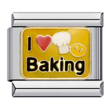 New Stainless Steel Welding Drip Oil Cartoon DIY Italian Module Bracelet Italian Module New Stainless Steel Welding Drip Oil Cartoon DIY Italian Module Bracelet Italian Module