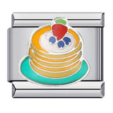 New Dessert Cake Elements Italian Module Bracelet Stainless Steel Welding Drip Oil DIY Fashion Bracelet New Dessert Cake Elements Italian Module Bracelet Stainless Steel Welding Drip Oil DIY Fashion Bracelet