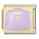 Exquisite Bag Series Italian Module Bracelet Color Welding Pattern DIY Personalized Bracelet Valentine's Day Gift Exquisite Bag Series Italian Module Bracelet Color Welding Pattern DIY Personalized Bracelet Valentine's Day Gift