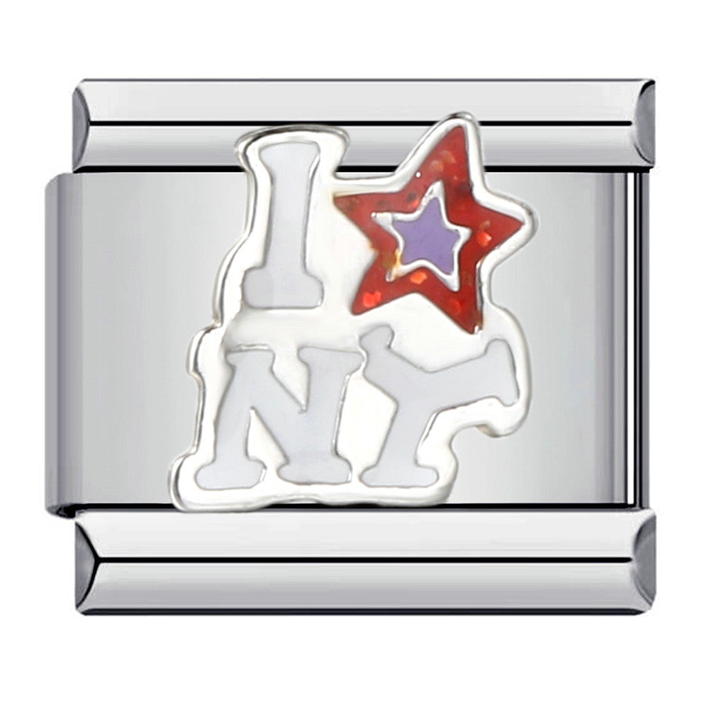 American Cultural Elements Italian Modular Bracelet Titanium Steel Welded Drip Oil Bracelet American Cultural Elements Italian Modular Bracelet Titanium Steel Welded Drip Oil Bracelet