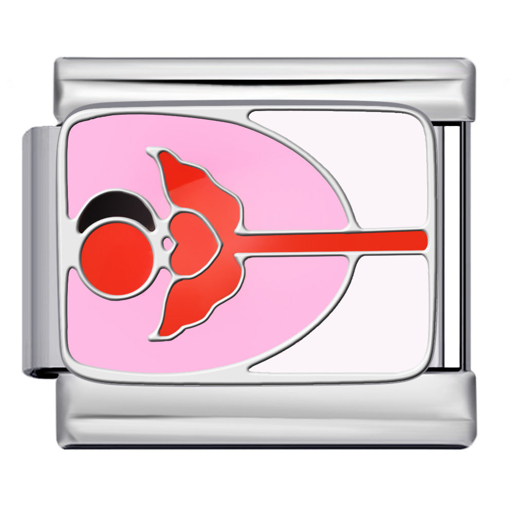 Cross Border Hot Selling Italian Module Bracelet Titanium Steel Drip Oil Welding Pattern DIY Watch Strap Chain Bracelet Wholesale Cross Border Hot Selling Italian Module Bracelet Titanium Steel Drip Oil Welding Pattern DIY Watch Strap Chain Bracelet Wholesale