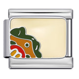 New Stainless Steel Welding Drip Oil DIY Bracelet Italian Module Bracelet Colorful Pattern Personalized Splicing Bracelet New Stainless Steel Welding Drip Oil DIY Bracelet Italian Module Bracelet Colorful Pattern Personalized Splicing Bracelet