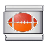 Sports Series DIY Stainless Steel Italian Module Bracelet Welding Pattern Personalized Elastic Splicing Bracelet Sports Series DIY Stainless Steel Italian Module Bracelet Welding Pattern Personalized Elastic Splicing Bracelet