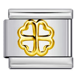 Titanium Steel Gold Silver Stamping Pattern DIY Italian Module Bracelet Italian Charm Bracelet Titanium Steel Gold Silver Stamping Pattern DIY Italian Module Bracelet Italian Charm Bracelet