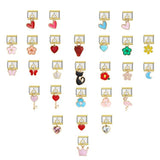 Single Hook Italian Module Bracelet, Square Elastic Splicing Titanium Steel Strap Chain, Italian Charm Single Hook Italian Module Bracelet, Square Elastic Splicing Titanium Steel Strap Chain, Italian Charm