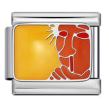 New Stainless Steel Welding Drip Oil DIY Bracelet Italian Module Bracelet Colorful Pattern Personalized Splicing Bracelet New Stainless Steel Welding Drip Oil DIY Bracelet Italian Module Bracelet Colorful Pattern Personalized Splicing Bracelet