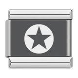 Laser Engraved 26 English Letters Italian Module Bracelet Stainless Steel Bracelet Italian Bracelet Laser Engraved 26 English Letters Italian Module Bracelet Stainless Steel Bracelet Italian Bracelet