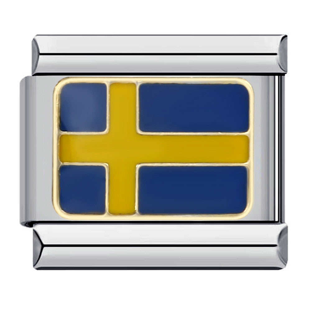 Flag, National Flag, Italian Module, Bracelet, Stainless Steel, Gold-plated, Oil Dripping, Welding Pattern, DIY Bracelet Wholesale Flag, National Flag, Italian Module, Bracelet, Stainless Steel, Gold-plated, Oil Dripping, Welding Pattern, DIY Bracelet Wholesale