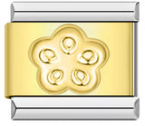 Gold Stamping Pattern Italian Module Bracelet DIY Gold Package Silver Titanium Steel Bracelet Italian Charms Gold Stamping Pattern Italian Module Bracelet DIY Gold Package Silver Titanium Steel Bracelet Italian Charms