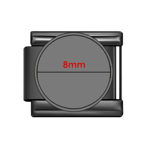 New Photo Empty Base Italian Module Bracelet Round Heart Shaped Titanium Steel DIY Free Splicing Bracelet Accessories New Photo Empty Base Italian Module Bracelet Round Heart Shaped Titanium Steel DIY Free Splicing Bracelet Accessories