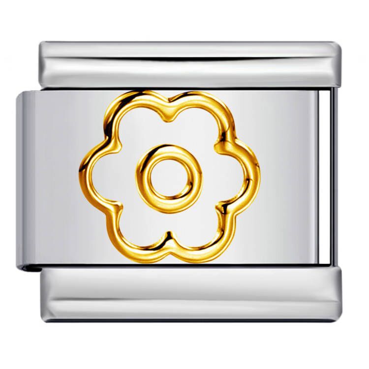 Titanium Steel Gold Silver Stamping Pattern DIY Italian Module Bracelet Italian Charm Bracelet Titanium Steel Gold Silver Stamping Pattern DIY Italian Module Bracelet Italian Charm Bracelet