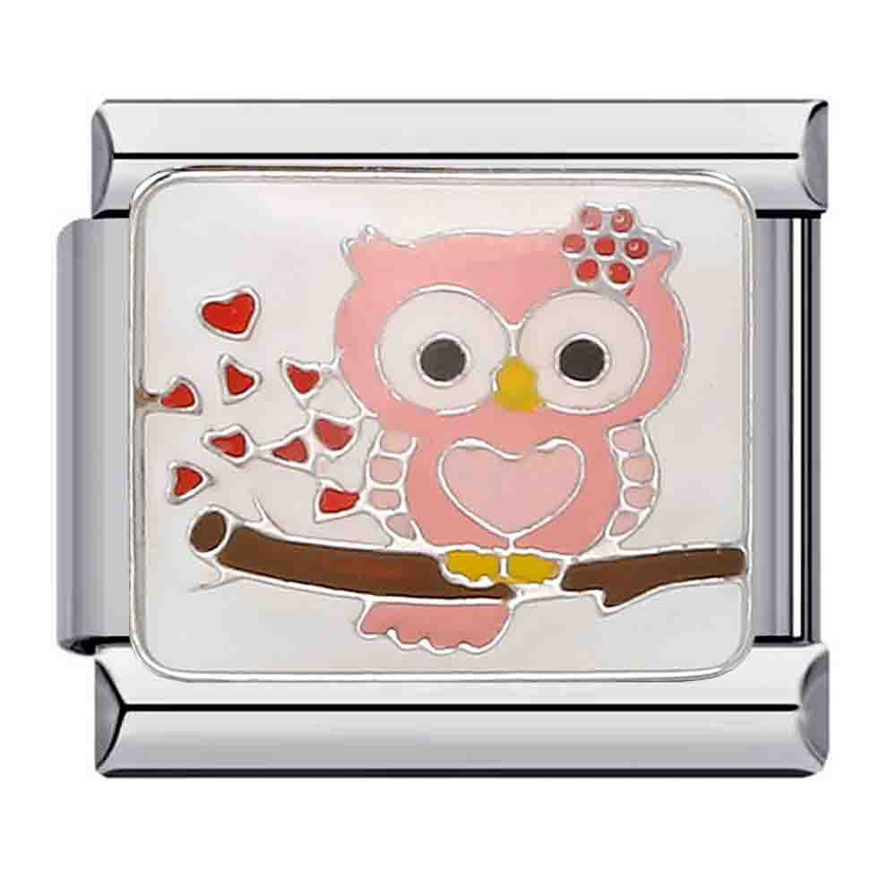 Cross Border Hot Selling Cute Pet Series Titanium Steel Welding Drip Oil Wristband Cartoon DIY Italian Module Bracelet Wholesale Cross Border Hot Selling Cute Pet Series Titanium Steel Welding Drip Oil Wristband Cartoon DIY Italian Module Bracelet Wholesale