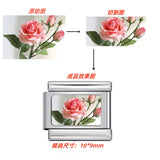 DIY Personalized Photo Frame Production, Titanium Steel Strap Chain, Fashionable Splicing Module Bracelet DIY Personalized Photo Frame Production, Titanium Steel Strap Chain, Fashionable Splicing Module Bracelet