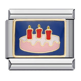 Cross Border Italian Module Bracelet with Titanium Steel Welding and Oil Dripping DIY Bracelet for Couples and Girlfriends, Birthday Gift Cross Border Italian Module Bracelet with Titanium Steel Welding and Oil Dripping DIY Bracelet for Couples and Girlfriends, Birthday Gift