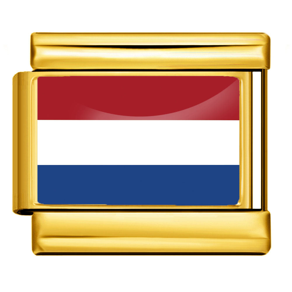 Gold Base World Flag Photo Resin Italian Charm Bracelet DIY Stainless Steel Stretch Watch Band Wristband Gold Base World Flag Photo Resin Italian Charm Bracelet DIY Stainless Steel Stretch Watch Band Wristband