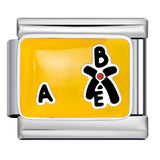 Personalized Pattern Italian Module Bracelet Stainless Steel Welding Drip Oil Cartoon DIY Elastic Splicing Bracelet Personalized Pattern Italian Module Bracelet Stainless Steel Welding Drip Oil Cartoon DIY Elastic Splicing Bracelet