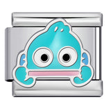 Cute Cartoon Character Series Titanium Steel Welding Drip Oil DIY Bracelet Italian Module Bracelet Accessories Wholesale Cute Cartoon Character Series Titanium Steel Welding Drip Oil DIY Bracelet Italian Module Bracelet Accessories Wholesale