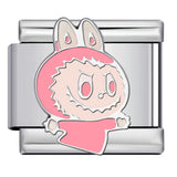 Cartoon Character Italian Module Bracelet Stainless Steel Welding Pattern DIY Elastic Splicing Versatile Bracelet Cartoon Character Italian Module Bracelet Stainless Steel Welding Pattern DIY Elastic Splicing Versatile Bracelet