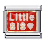 New Titanium Steel Gold Plated Welding Drip Oil DIY Italian Module Bracelet Italian Charm Bracelet New Titanium Steel Gold Plated Welding Drip Oil DIY Italian Module Bracelet Italian Charm Bracelet