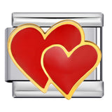 Cross Border E-commerce Love English Series Titanium Steel Welding Drip Oil DIY Italian Module Bracelet Personalized Accessories Cross Border E-commerce Love English Series Titanium Steel Welding Drip Oil DIY Italian Module Bracelet Personalized Accessories