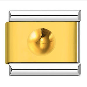 Gold Stamping Pattern Italian Module Bracelet DIY Gold Package Silver Titanium Steel Bracelet Italian Charms Gold Stamping Pattern Italian Module Bracelet DIY Gold Package Silver Titanium Steel Bracelet Italian Charms