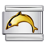 Color Stamping Series DIY Italian Module Bracelet Titanium Steel Gold Plated Drip Oil Elastic Splicing Bracelet Accessories Color Stamping Series DIY Italian Module Bracelet Titanium Steel Gold Plated Drip Oil Elastic Splicing Bracelet Accessories