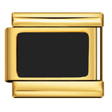 Color Stamping Series DIY Italian Module Bracelet Titanium Steel Gold Plated Drip Oil Elastic Splicing Bracelet Accessories Color Stamping Series DIY Italian Module Bracelet Titanium Steel Gold Plated Drip Oil Elastic Splicing Bracelet Accessories