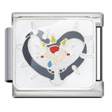 Stainless Steel Welding Drip Oil Animal Pattern DIY Italian Module Bracelet Free Splicing Elastic Accessories Wholesale Stainless Steel Welding Drip Oil Animal Pattern DIY Italian Module Bracelet Free Splicing Elastic Accessories Wholesale