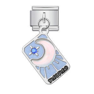 Tarot Series Italian Modular Bracelet DIY Welding Drip Oil Stretch Stainless Steel Chain Tarot Series Italian Modular Bracelet DIY Welding Drip Oil Stretch Stainless Steel Chain