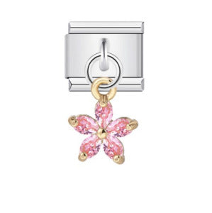 Charm Pendant Italian Module Bracelet Single Shell Pearl Titanium Steel Strap Chain Italian Charms Charm Pendant Italian Module Bracelet Single Shell Pearl Titanium Steel Strap Chain Italian Charms