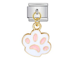 New Hook-style Colorful Drip Oil Claw Series Titanium Steel Italian Module Bracelet, DIY Elastic Splice Bracelet New Hook-style Colorful Drip Oil Claw Series Titanium Steel Italian Module Bracelet, DIY Elastic Splice Bracelet